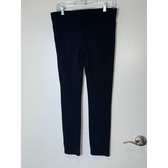 Roberto Cavalli Womens Black Skinny Pants With Zipper Pockets Size 8 - Picture 6 of 12